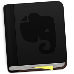 Evernote Black Icon 256x256 png